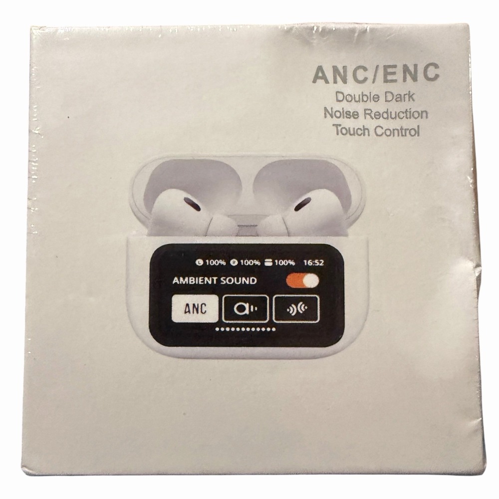 ANC / ENC Double Dark Noise Reduction Touch Control Wireless Bluetooth Ear Buds